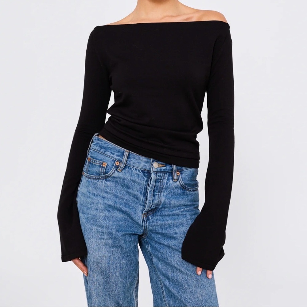 Phe Phe Ellette Top - Black